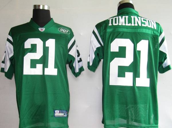 Jets #21 LaDainian Tomlinson Stitched Green NFL Jersey