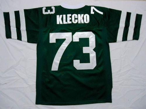 Mitchell And Ness Jets #73 Joe Klecko Green Stitched Throwback NFL Jersey