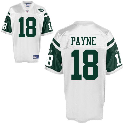 Jets #18 Logan Payne  White Stitched NFL Jersey