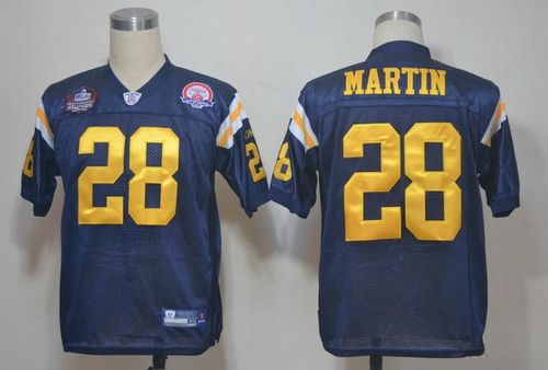 Jets #28 Curtis Martin Dark Blue Hall of Fame 2012 Stitched NFL Jersey