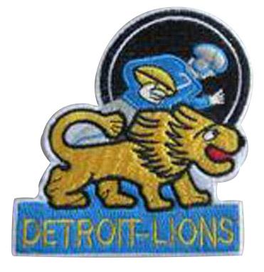 Stitched NFL Detroit Lions Throwback Patch