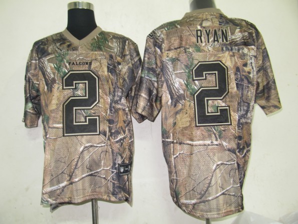 Falcons #2 Matt Ryan Camouflage Realtree Stitched NFL Jersey