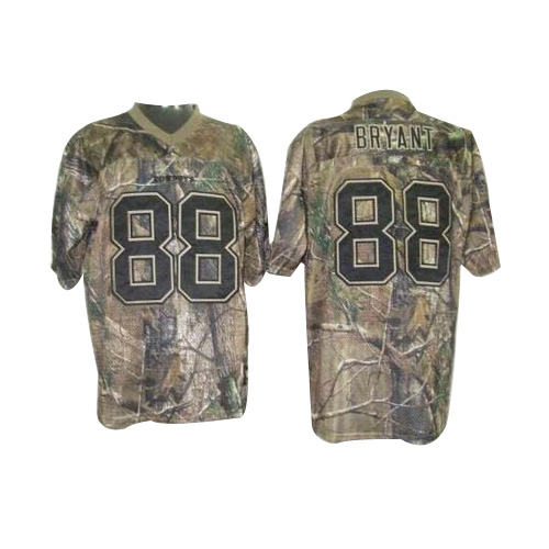 Cowboys 88# Dez Bryant Camouflage Realtree Stitched NFL Jersey