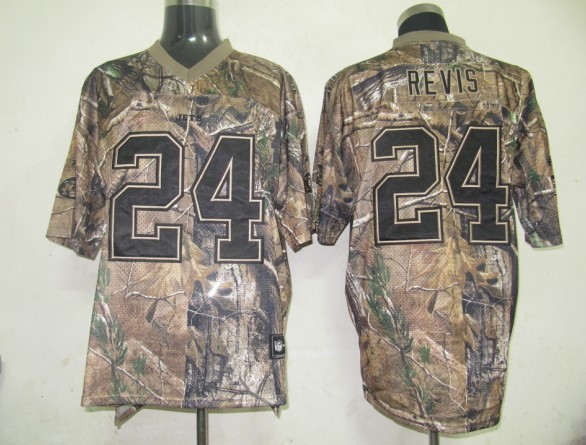 Jets #24 Darrelle Revis Camouflage Realtree Stitched NFL Jersey
