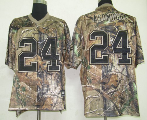 Eagles #24 Nnamdi Asomugha Camouflage Realtree Stitched NFL Jersey