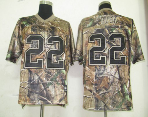 Dolphins #22 Reggie Bush Camouflage Realtree Stitched NFL Jersey