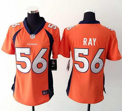  Broncos #56 Shane Ray Orange Team Color Women's Stitched NFL New Elite Jersey