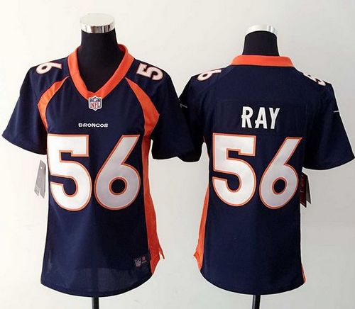  Broncos #56 Shane Ray Blue Alternate Women's Stitched NFL New Elite Jersey