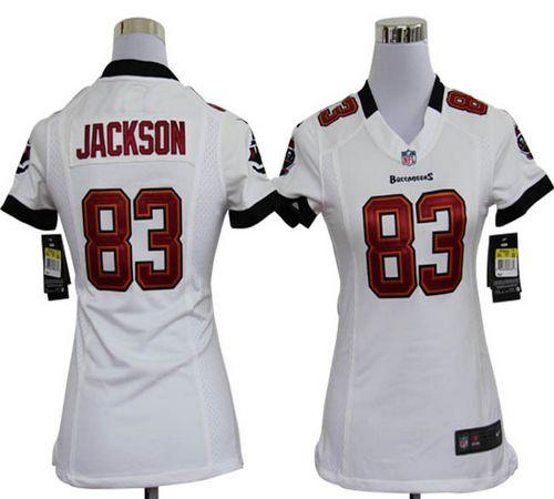  Buccaneers #83 Vincent Jackson White Women's Stitched NFL Elite Jersey