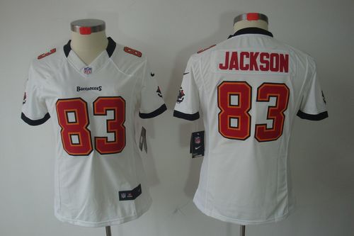  Buccaneers #83 Vincent Jackson White Women's Stitched NFL Limited Jersey