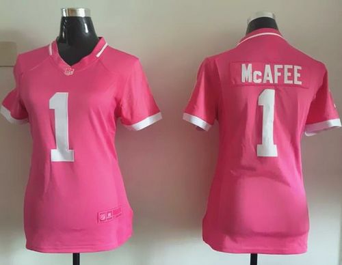  Colts #1 Pat McAfee Pink Women's Stitched NFL Elite Bubble Gum Jersey