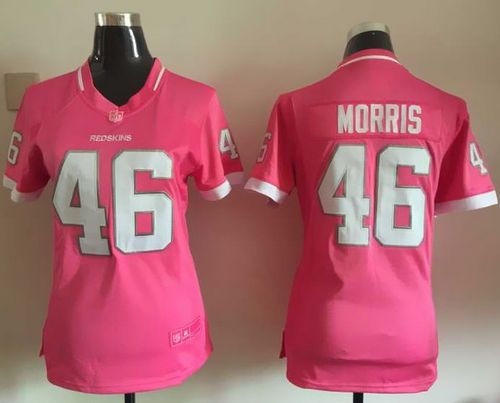  Redskins #46 Alfred Morris Pink Women's Stitched NFL Elite Bubble Gum Jersey