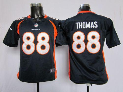 Broncos #88 Demaryius Thomas Blue Alternate Youth Stitched NFL Elite Jersey