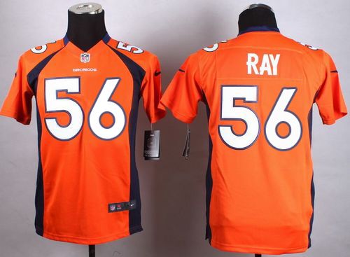  Broncos #56 Shane Ray Orange Team Color Youth Stitched NFL New Elite Jersey
