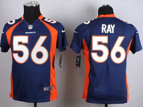  Broncos #56 Shane Ray Blue Alternate Youth Stitched NFL New Elite Jersey