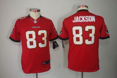  Buccaneers #83 Vincent Jackson Red Team Color Youth Stitched NFL Limited Jersey