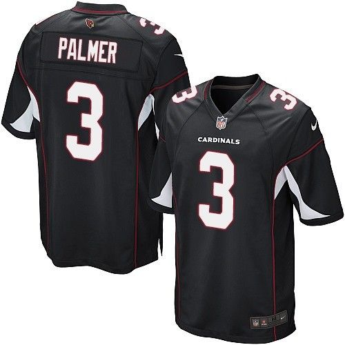  Cardinals #3 Carson Palmer Black Alternate Youth Stitched NFL Elite Jersey