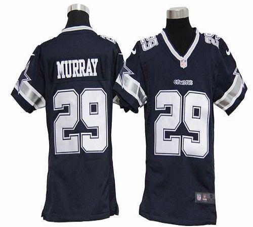 Cowboys #29 DeMarco Murray Navy Blue Team Color Youth Stitched NFL Elite Jersey
