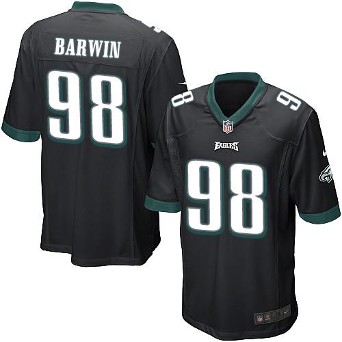  Eagles #98 Connor Barwin Black Alternate Youth Stitched NFL New Elite Jersey