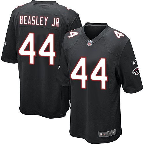  Falcons #44 Vic Beasley Jr Black Alternate Youth Stitched NFL Elite Jersey