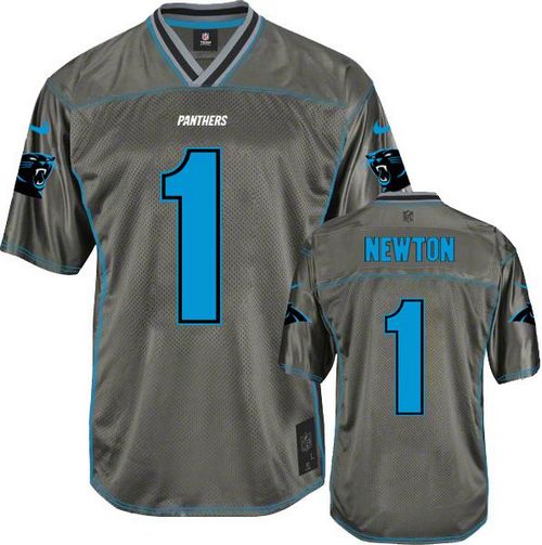 حمام سونا Nike Panthers #1 Cam Newton Grey Youth Stitched NFL Elite Vapor ... حمام سونا