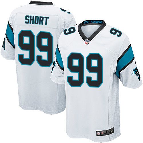  Panthers #99 Kawann Short White Youth Stitched NFL Elite Jersey