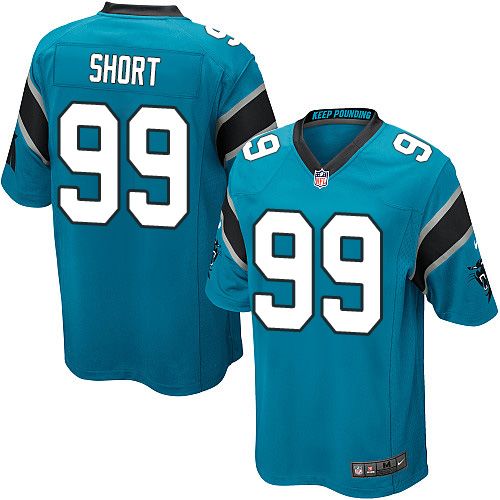  Panthers #99 Kawann Short Blue Alternate Youth Stitched NFL Elite Jersey