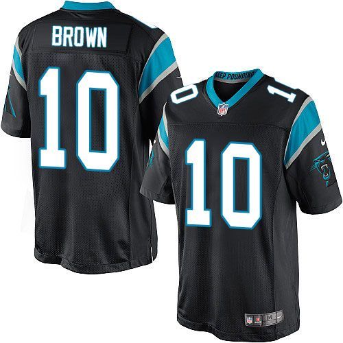 Nike Panthers #10 Corey Brown Black Team Color Youth Stitched NFL ...