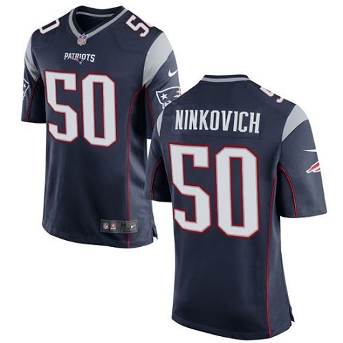 Nike Patriots #50 Rob Ninkovich Navy Blue Team Color Youth ...