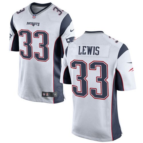  Patriots #33 Dion Lewis White Youth Stitched NFL New Elite Jersey