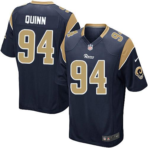  Rams #94 Robert Quinn Navy Blue Team Color Youth Stitched NFL Elite Jersey