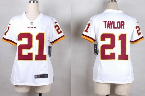  Redskins #21 Sean Taylor White Youth Stitched NFL Elite Jersey