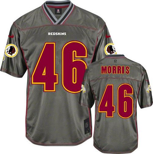  Redskins #46 Alfred Morris Grey Youth Stitched NFL Elite Vapor Jersey
