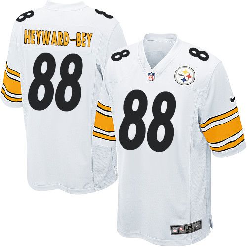  Steelers #88 Darrius Heyward Bey White Youth Stitched NFL Elite Jersey