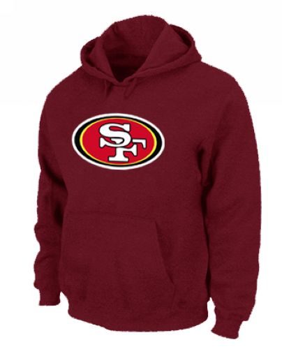 San Francisco 49ers Logo Pullover Hoodie Red