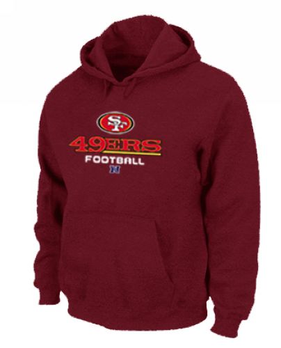 San Francisco 49ers Critical Victory Pullover Hoodie Red