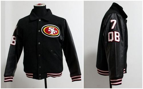 Mitchell And Ness NFL San Francisco 49ers #7 Colin Kaepernick Authentic Wool Jacket