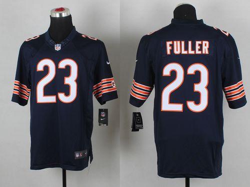  Bears #23 Kyle Fuller Navy Blue Team Color Men's Stitched NFL Limited Jersey