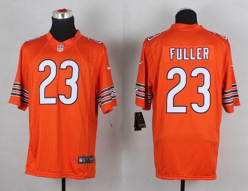  Bears #23 Kyle Fuller Orange Alternate Men's Stitched NFL Limited Jersey