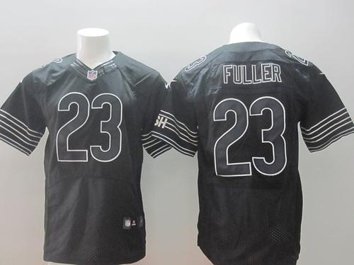  Bears #23 Kyle Fuller Black Shadow Men's Stitched NFL Elite Jersey