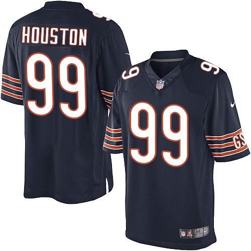  Bears #99 Lamarr Houston Navy Blue Team Color Men's Stitched NFL Limited Jersey