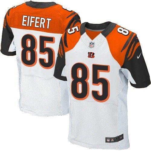  Bengals #85 Tyler Eifert White Men's Stitched NFL Elite Jersey