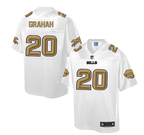  Bills #20 Corey Graham White Men's NFL Pro Line Fashion Game Jersey