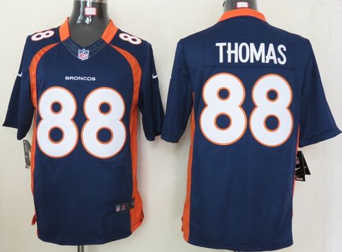  Broncos #88 Demaryius Thomas Navy Blue Alternate Men's Stitched NFL Limited Jersey