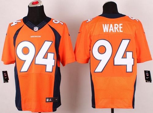  Broncos #94 DeMarcus Ware Orange Team Color Men's Stitched NFL New Elite Jersey