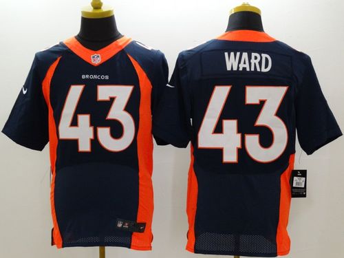  Broncos #43 T.J. Ward Navy Blue Alternate Men's Stitched NFL New Elite Jersey
