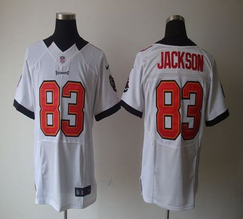  Buccaneers #83 Vincent Jackson White Men's Stitched NFL Elite Jersey
