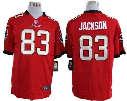  Buccaneers #83 Vincent Jackson Red Team Color Men's Stitched NFL Game Jersey