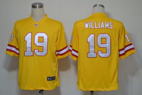 Buccaneers #19 Mike Williams Orange Alternate Men's Stitched NFL Game Jersey