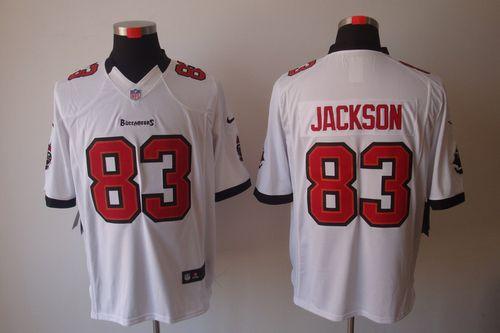  Buccaneers #83 Vincent Jackson White Men's Stitched NFL Limited Jersey